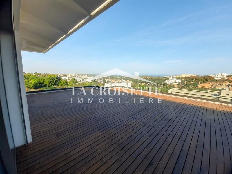 Penthouse S+3 vue sur mer à Gammarth